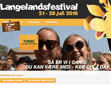 Tablet Screenshot of langenshoveniers.nl